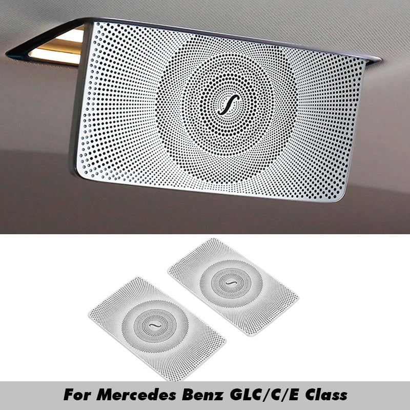 Car Audio Speaker Cover Trim Door Loudspeaker Cover Trim Car Accessories interior for Mercedes Benz E/C/GLC Class W213 W205 X253