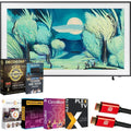 65" The Frame LS03FA QLED 4K TV 2025 Art Mode, Vision AI | CPS Exclusive 26 Month Protection, 2X HDMI Cables, Premiere Movies St