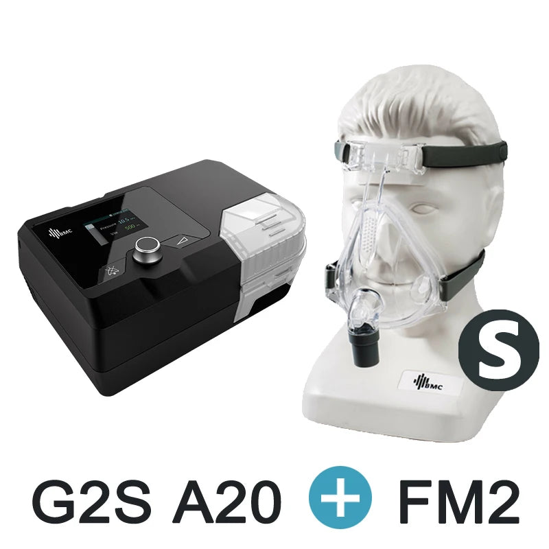 Original BMC G2S A20 Auto CPAP Machine Automatic Pressure Adjustment Sleep Machine with Mask Snoring Device For Sleep Apnea COPD