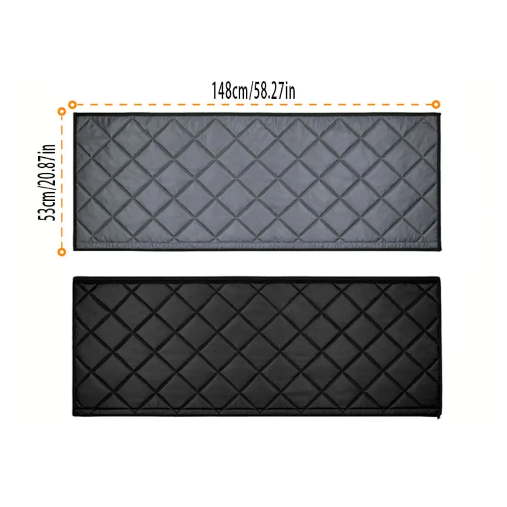 Insulation Cover Quilted AC Exhaust Hose Thermal Protector Dustproof Heat Isolation Sleeve for Mobile Air Conditioning Vent Pipe
