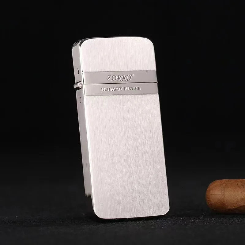 Zorro Ultra-thin Gold Chrome Lighter