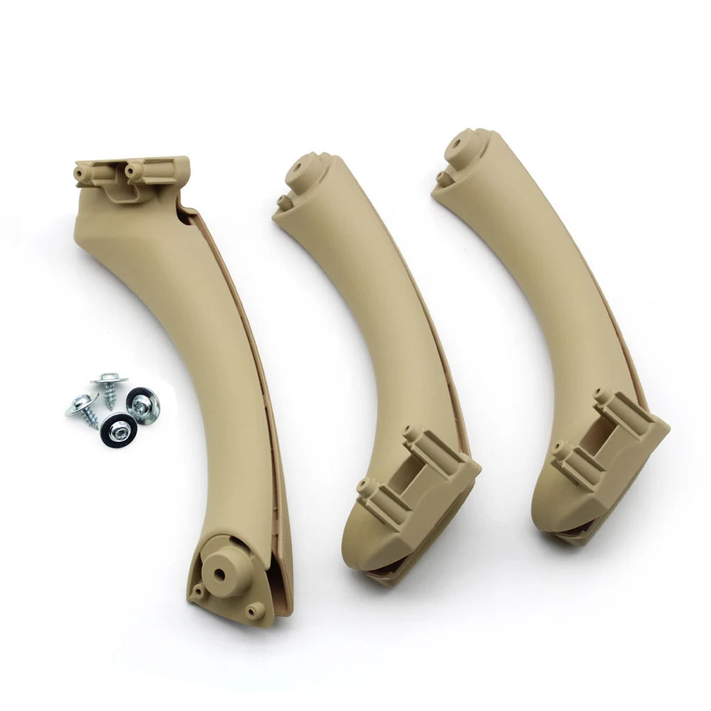 Poignée intérieure de porte gauche/droite avec garniture de poignée de rechange pour BMW Série 3 E90 E91 E92 316i 318i 320i 325i 328i