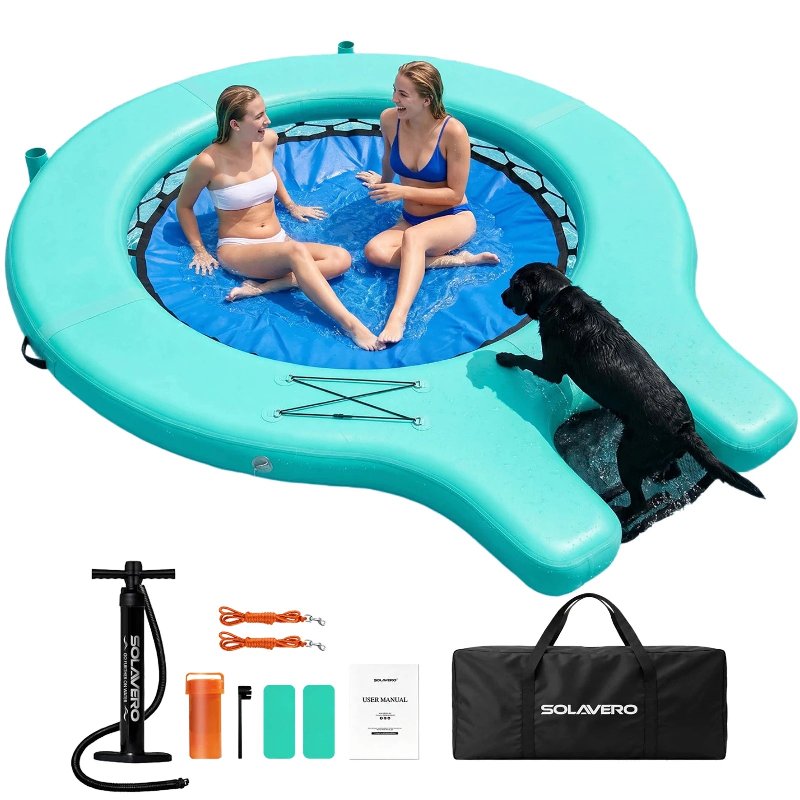 Inflatable Floating Dock Platform