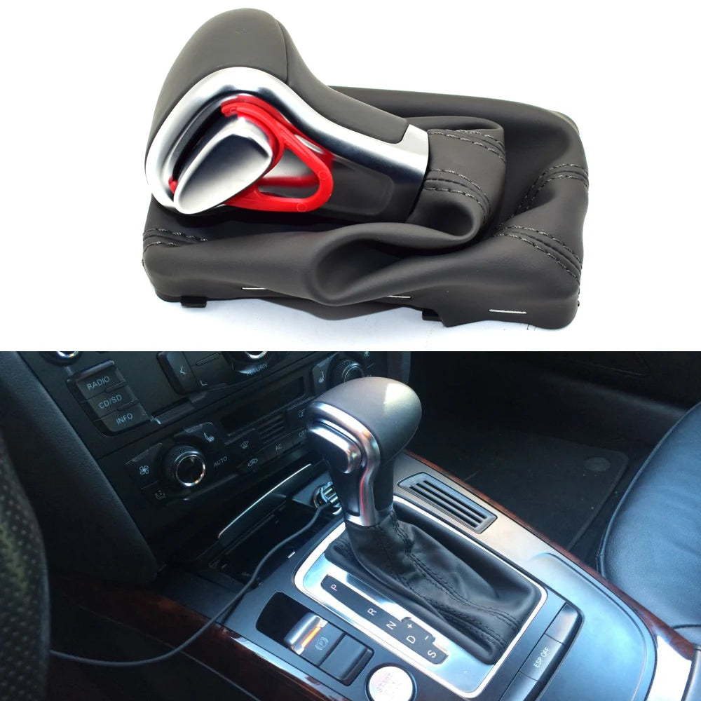 Auto Automatic Gear Shift Knob For Audi A6 C6 A3 8P A4 B8 A5 Q5 2009 2010 2011 2012 2013 2014 4G1 713 139 R