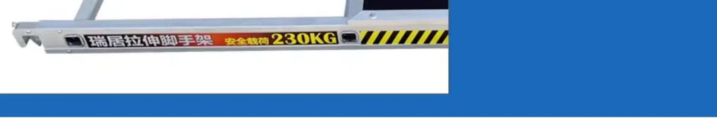 Aluminum alloy scaffolding movable telescopic scaffold factory direct folding engineering ladder platform.
