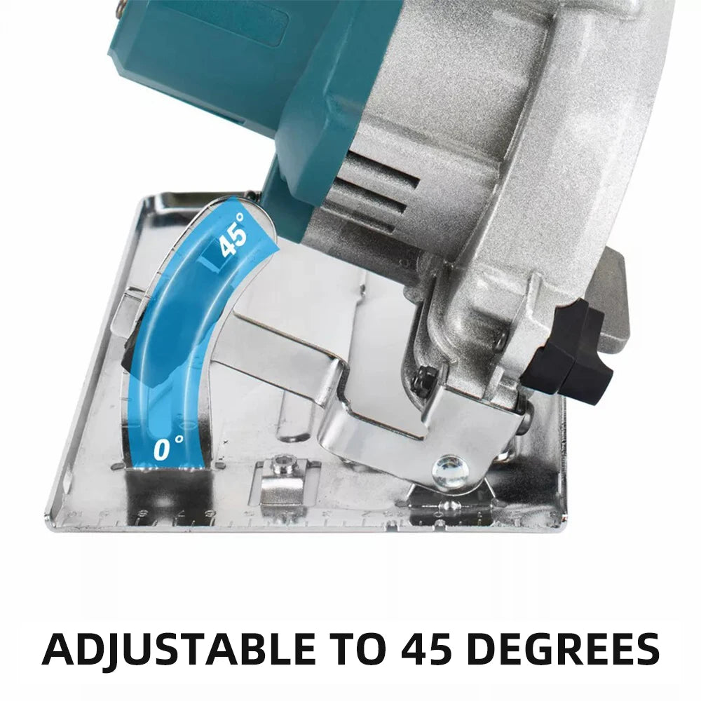 Brushless Electric Circular Saws 5Inch Cordless Cutting Tool Handheld Woodworking Tools for Makita 18V Battery
