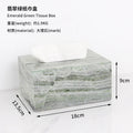 Light luxury marble bathroom, bathroom, storage tray, six-piece set, hotel, homestay bathroom, foreign trade cross-border