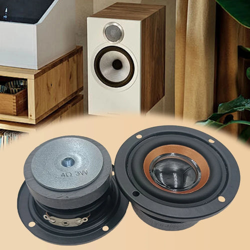 Haut-parleur de 2 pouces 3W pleine fréquence, haut-parleur de graves 4 ohms 64 mm, haut-parleur de remplacement pleine gamme