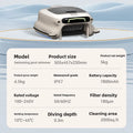 Wireless Automatic Surface Skimmer Pool Cleaning Robot – Floating Debris Collector with Leaf Collection for Swimming Pools