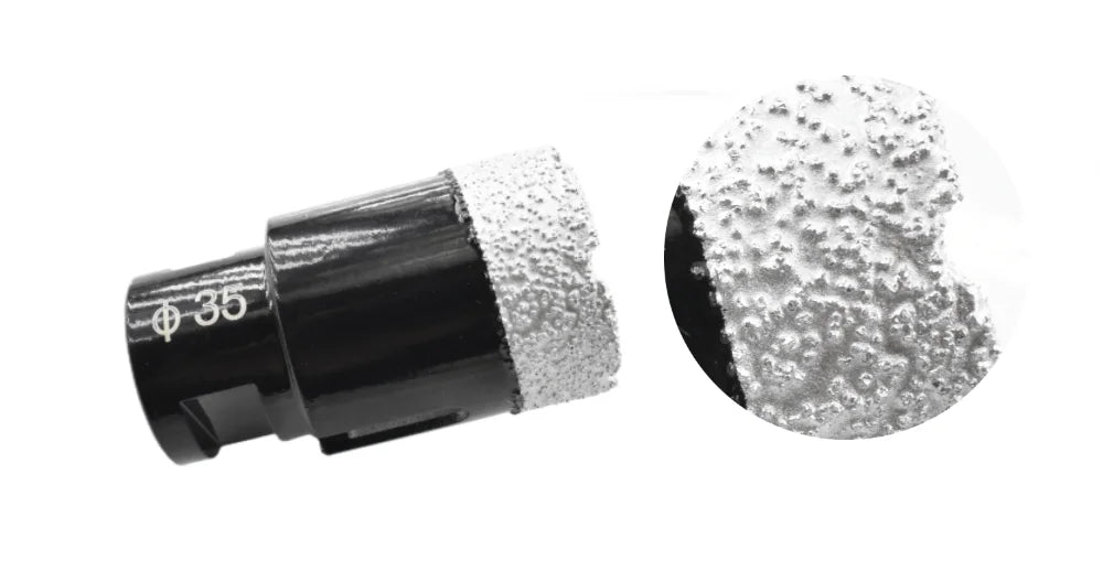 1pc Dry Diamond Porcelain Drilling Core Bits Ceramic Tile Hole Saw Cutter Granite Marble Drill Bits with M14 Thread Opener