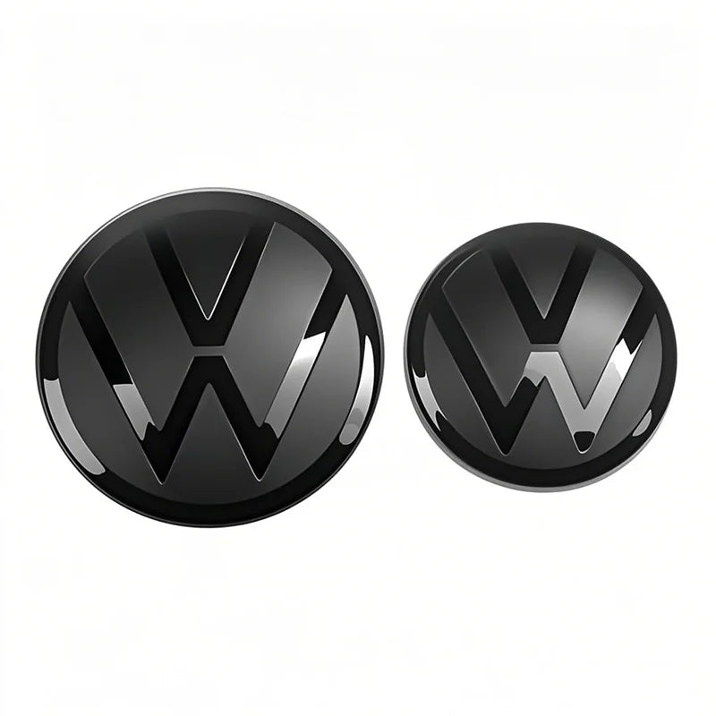 Not Affect ACC VW Car Front Grill Rear Trunk Emblem Lid Sticker For VW GTI Polo Golf MK6 Passat B6 Tiguan CC T-ROC Arteon Jetta