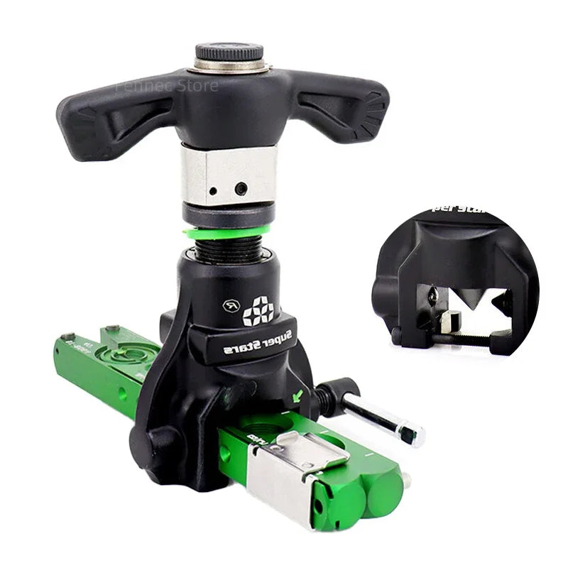 ST-R806A  ST-806A Air-conditioning Copper Pipe Maintenance Eccentric Tube Tool Ratchet Flashlight Dual-purpose Expander