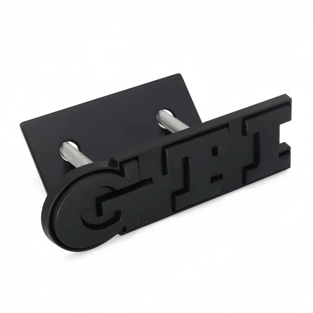 3D Metal GTI Grille Emblem