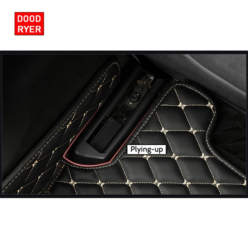 DOODRYER Custom Car Floor Mats For Mercedes Benz GLC X253 GLC-Coupe C253 2015-2023 Auto Carpets Foot Coche Accessorie