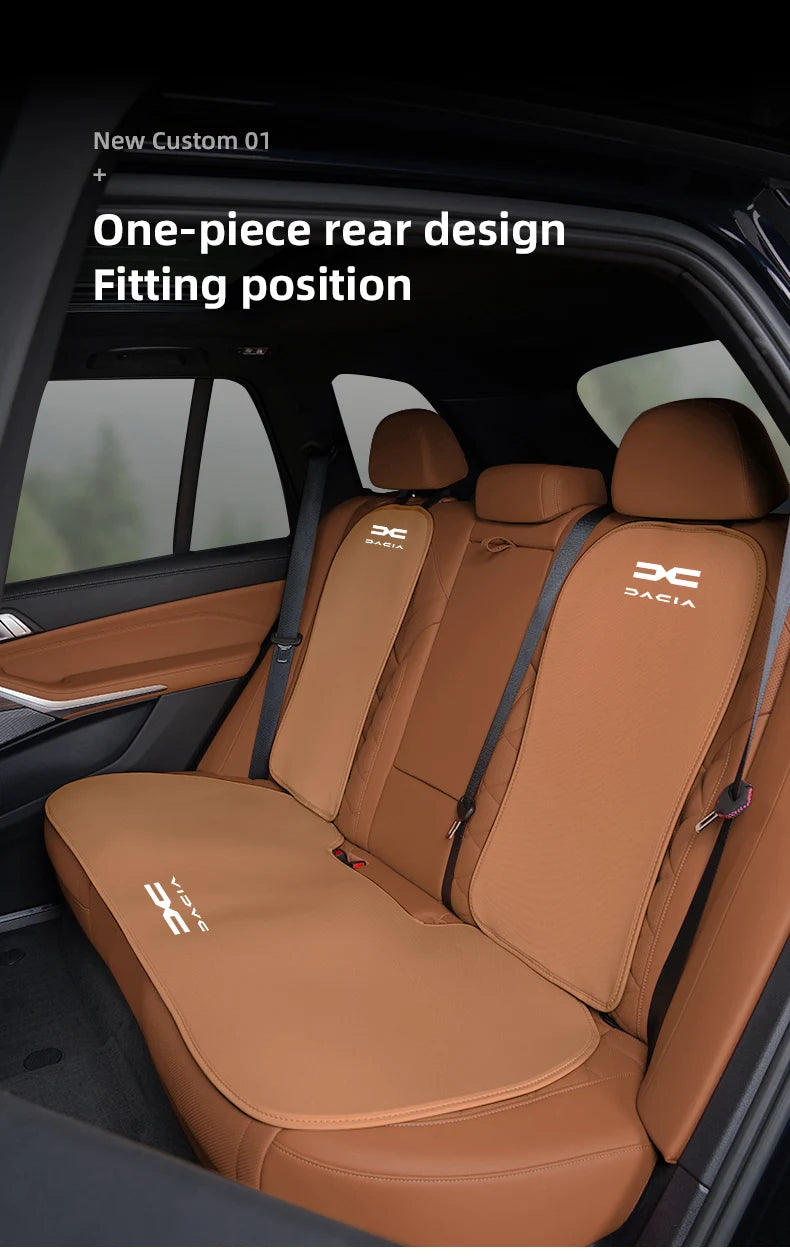 Car Seat Cover Cushion Breathable Ice Silk Soft Mats For Dacia Logan Sandero Duster Lodgy Spring Jogger Stepway Bigster Dokker