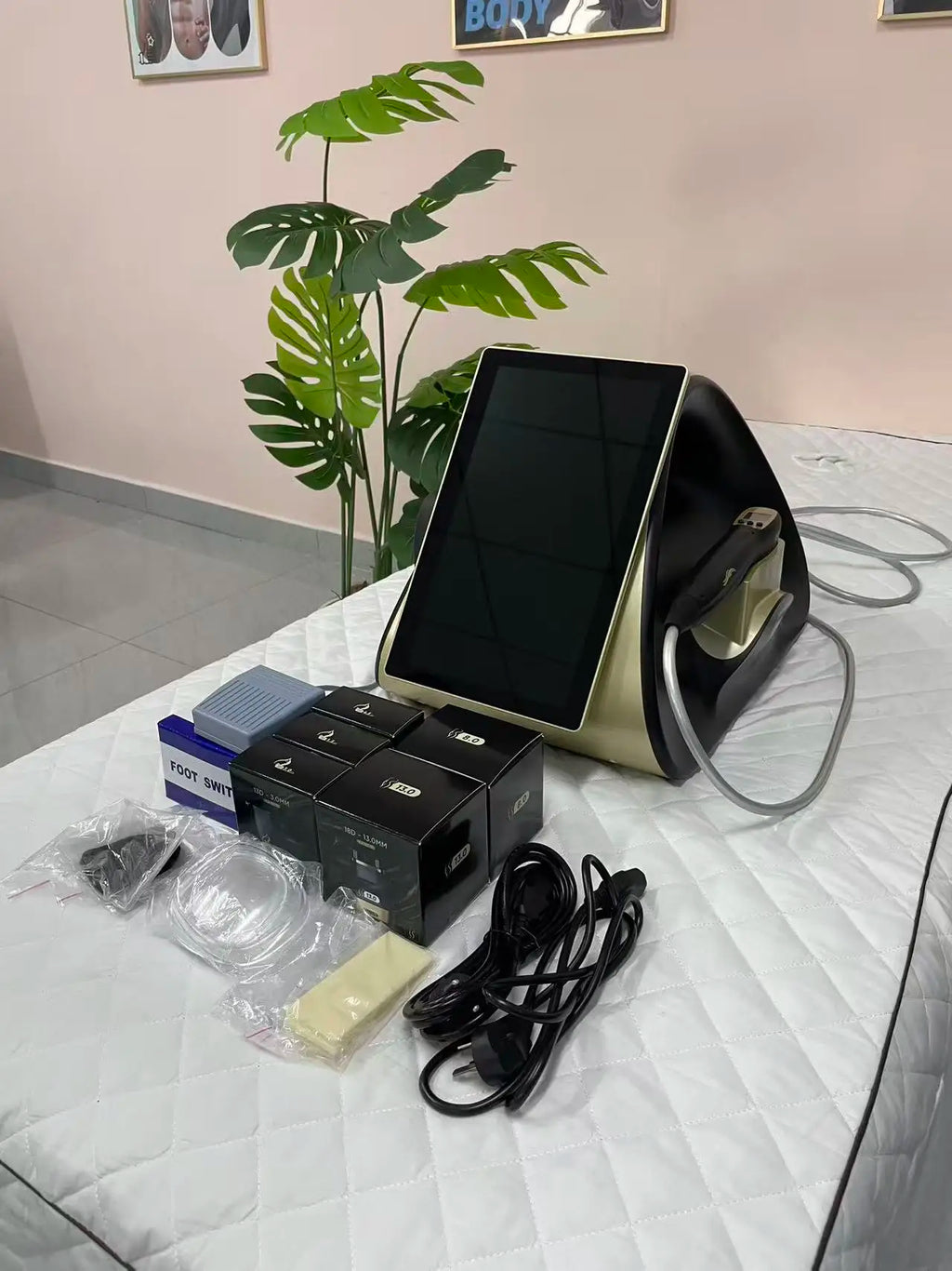 Professional 22D MAX 2 in 1 Portable Facial Lifting, Firming, Anti-Aging Beauty Device, 3D Sculpting Machine