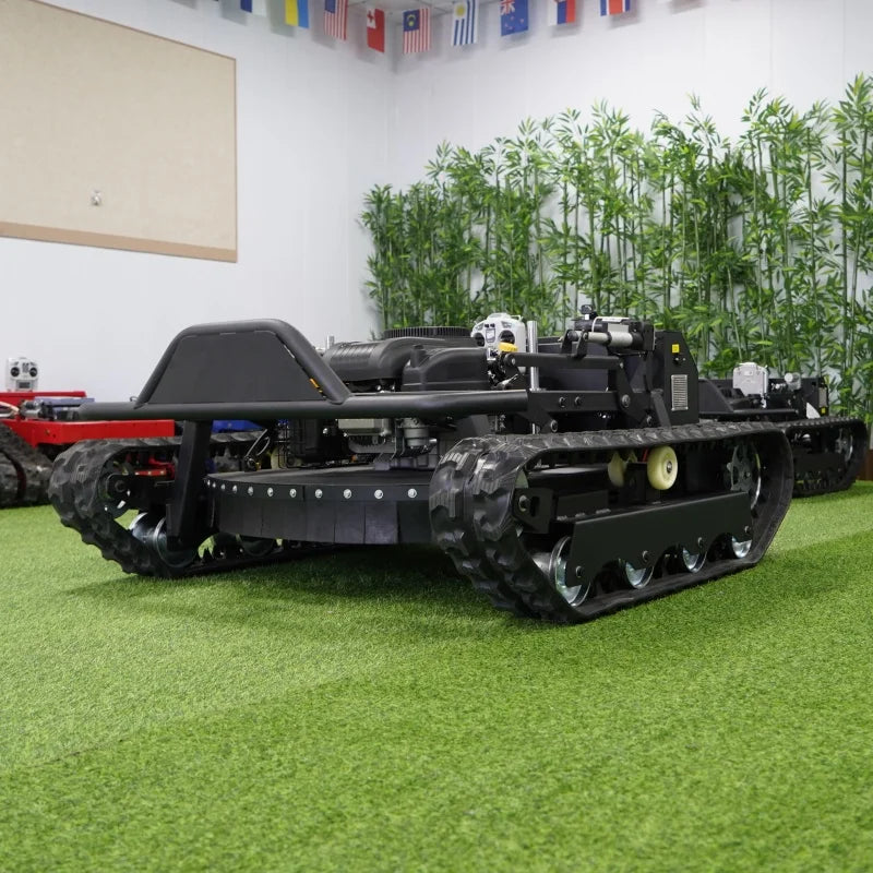 Customized Long-battery-life Remote Control Lawn Mower Removal Large Remote-Controlled Lawn Mower Climbing-capable Lawn Mower