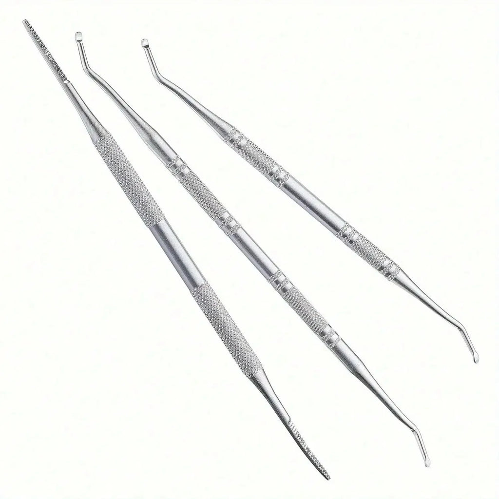 3pcs Nail Stain Removal Tool, Multifunctional Nail File, Pedicure Tool Beauty File,  Toenail Tool Pedicure Nail Cleaner