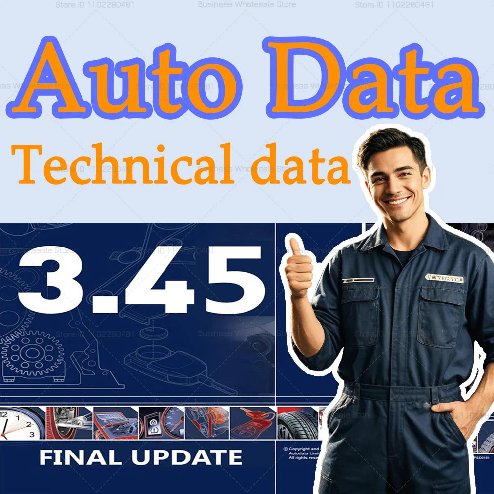 Diagnostic Tools Software 2024 Hot Sale Auto Data 3.45 Data Atris Stakis 2018.01V Multi-Languages CD USB car