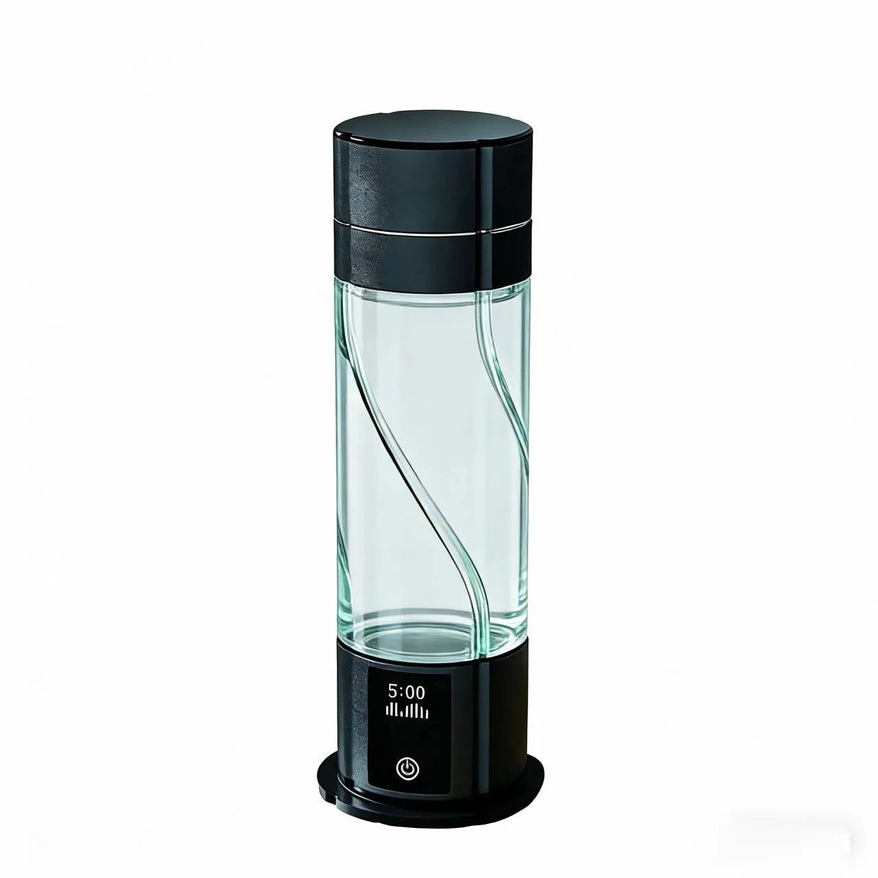 300ml 5000ppb hydrogen water bottle 7.83HZ Schumann resonance activated water technology UV-C cleaning technology