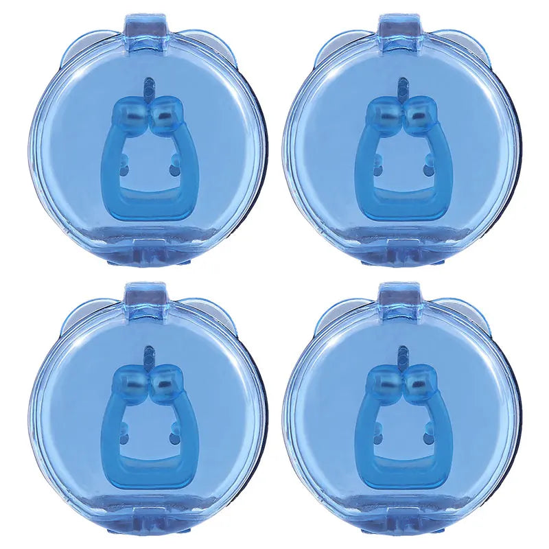 NEW Silicone Magnetic Anti Snoring Device Stop Snoring Mini Nose Clip Improve Sleeping For Men/Women Beauty Health 1/2/4PCS