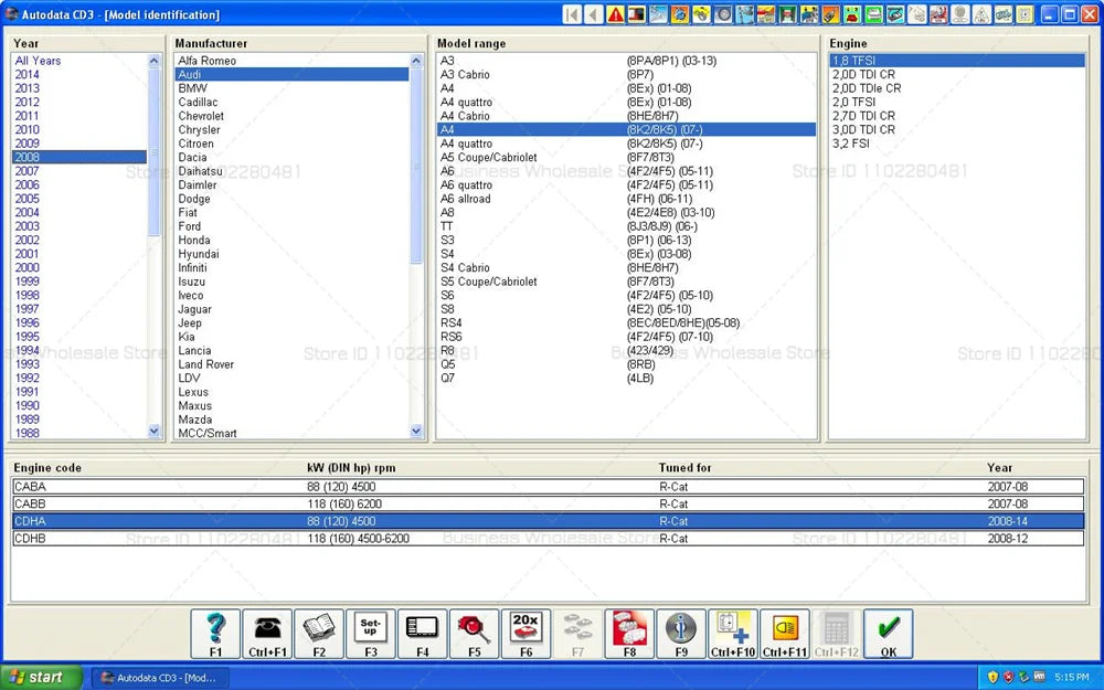 Diagnostic Tools Software 2024 Hot Sale Auto Data 3.45 Data Atris Stakis 2018.01V Multi-Languages CD USB car