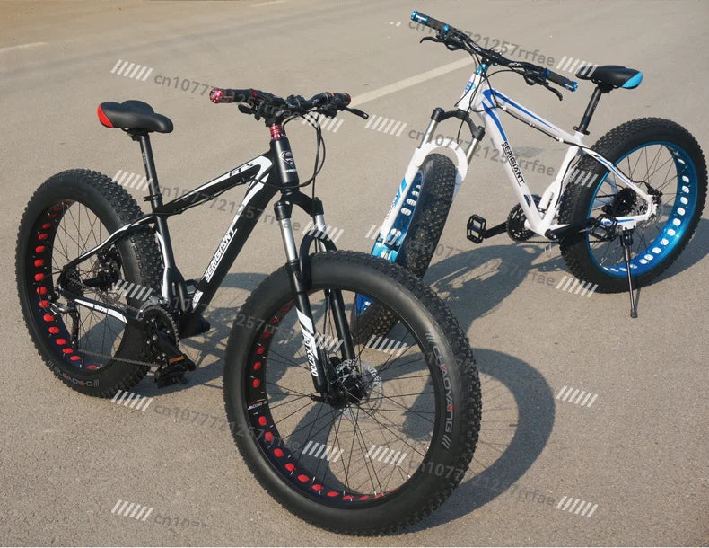 Direct From Factory Mountain Bike Fat Tire Snowmobile, Wholesale 20/26 Inch Snowmobile 4.0 Tire Bike