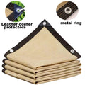 Outdoor Garden Shading Net, Terrace Awnings, Camping Shade Cover Mesh, UV Protection, HDPE Sunscreen Fabric, Shade4x5m ﻿