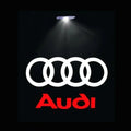2pcs Car Door logo Welcome Light For QUTTRO Audi Sline A1 A3 A4 A5 A6 A7 Q3 Q5 Q7 TT B5 B6 B7 8P 8V 8P 8L S3 S4 Accessories