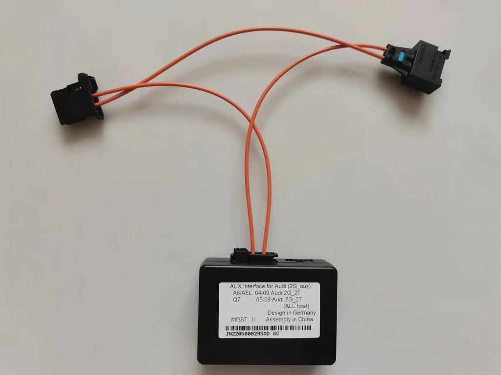 Plug and Play For Audi A4 A5 A6 Q7 MMI Fiber Optic Decoder AMI