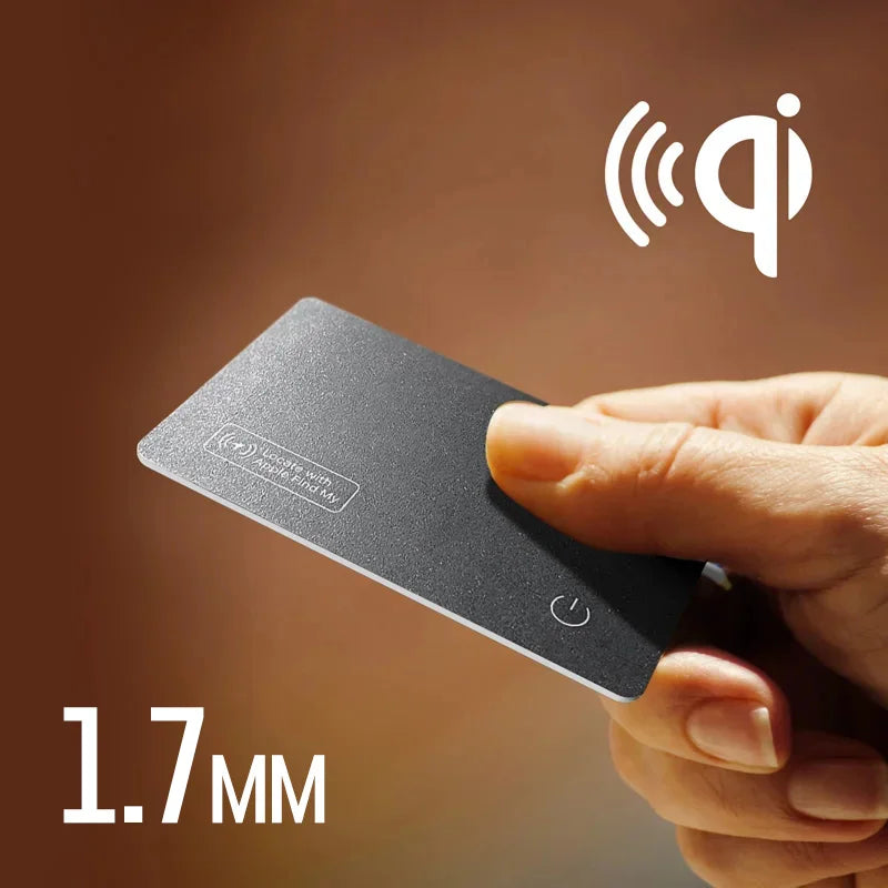 Wireless charger charging tracking card wallet locator smart mini tag for iphone device find my tag replacement