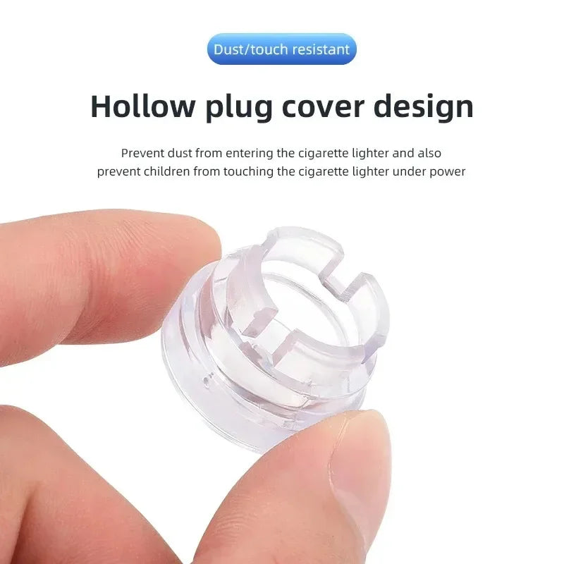 For Audi A1 A2 A3 A4 A5 A6 A7 A8 Q1 Q2 Q3 Q4 Q5 Q6 Q7 Q8 TT RS6 S5 B9 C6 B6 Car Cigarette Lighter Cover DustProof Decoration Cap