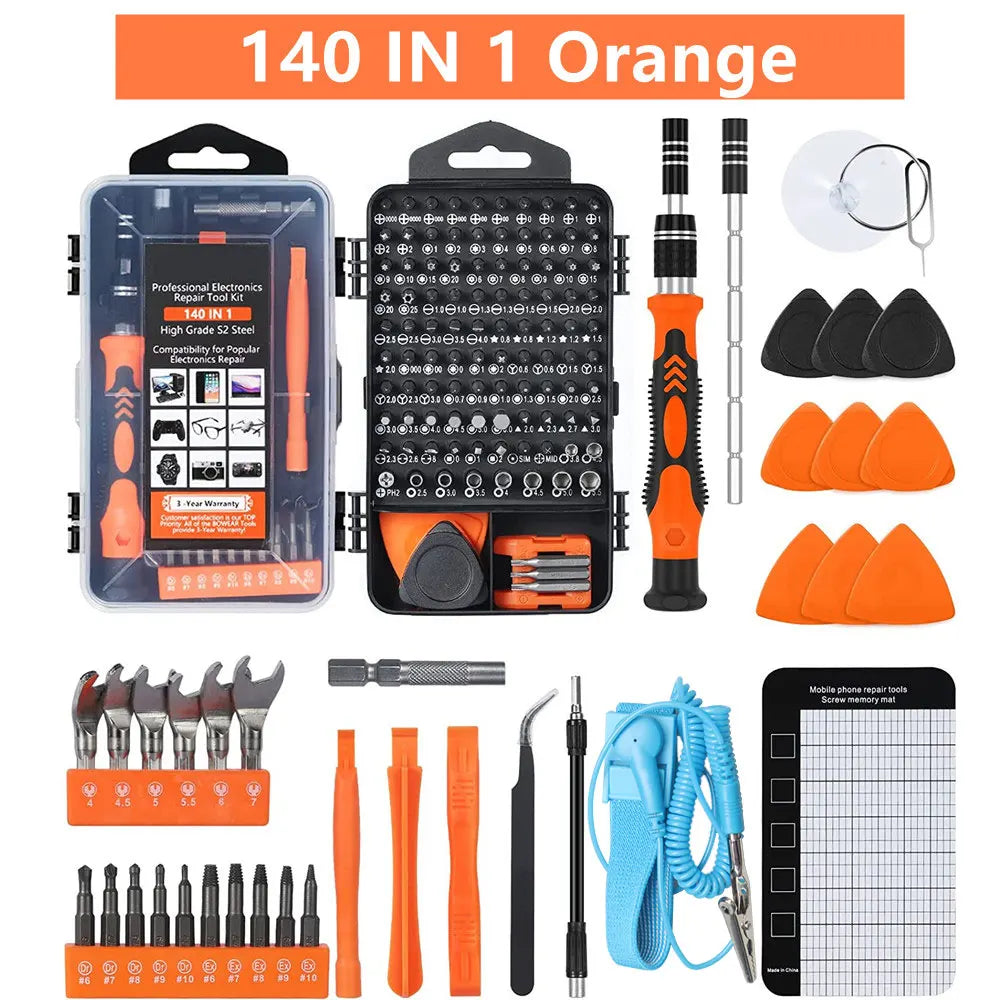 140-in-1 Magnetic Screwdriver Set
