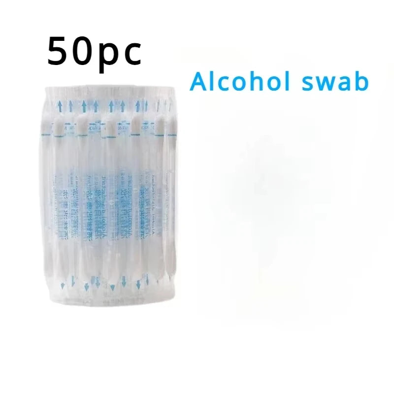 Disposable Iodophor Alcohol Cotton Swabs - Disinfection Supplies for Wound Care, Outdoor Survival & Emergency Cleaning