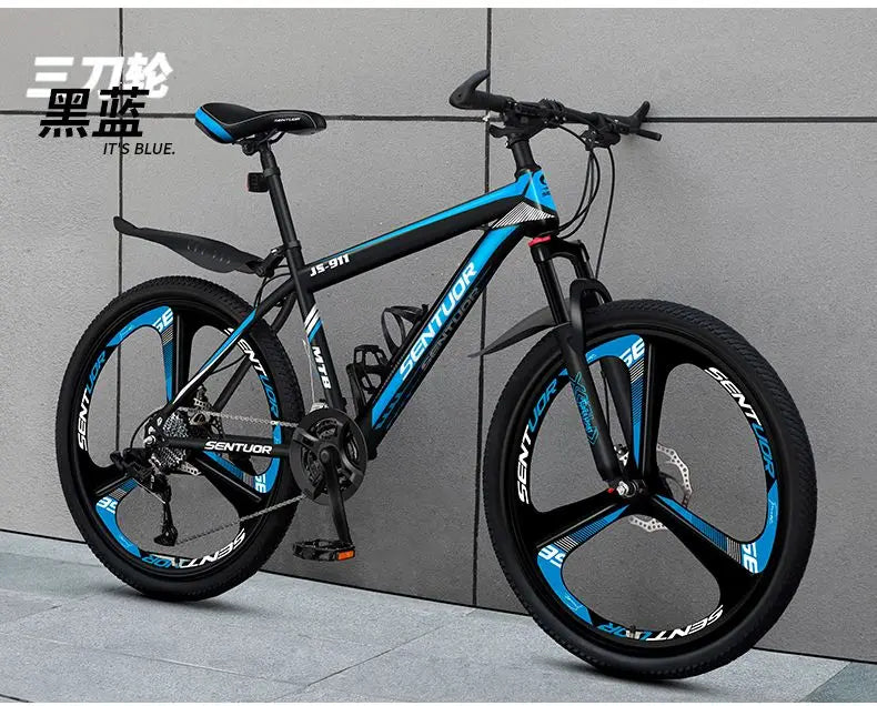 Mountain bikes for adults variable speed off-road racing shock-absorbing bikes for adults boys girls and students aged 8 to 15