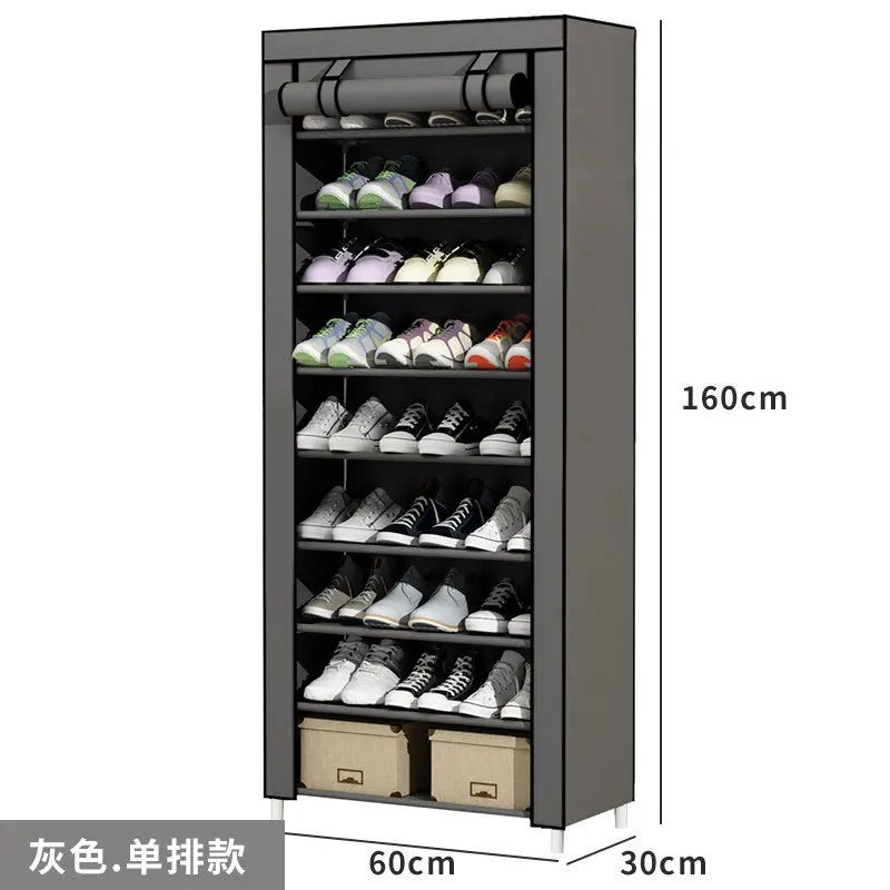 Shoe Cabinet Furniture Shoe Rack Space Saving Container for Shoes Living Room Cabinets Storage Cube Furniture Hall With Bank