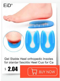 EiD New Arch Support 25mm Orthotic insole Black Leather orthotics Insoles for Flat Foot O/X Leg Corrected Shoe Sole insert pads