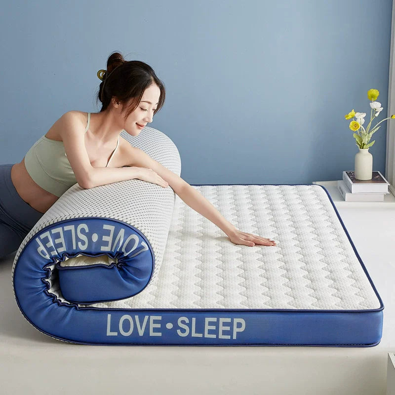 Single Tatami Mattress Hard Cushioned Memory Cotton Latex for Home Bedroom Dormitory Student - Dormitory Style Bedding
