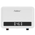 Fudeer Water Heater Electric Instant Water Heater for Sink Stainless Steel Hot Water Heater Under Sink 5500W for Kitchen