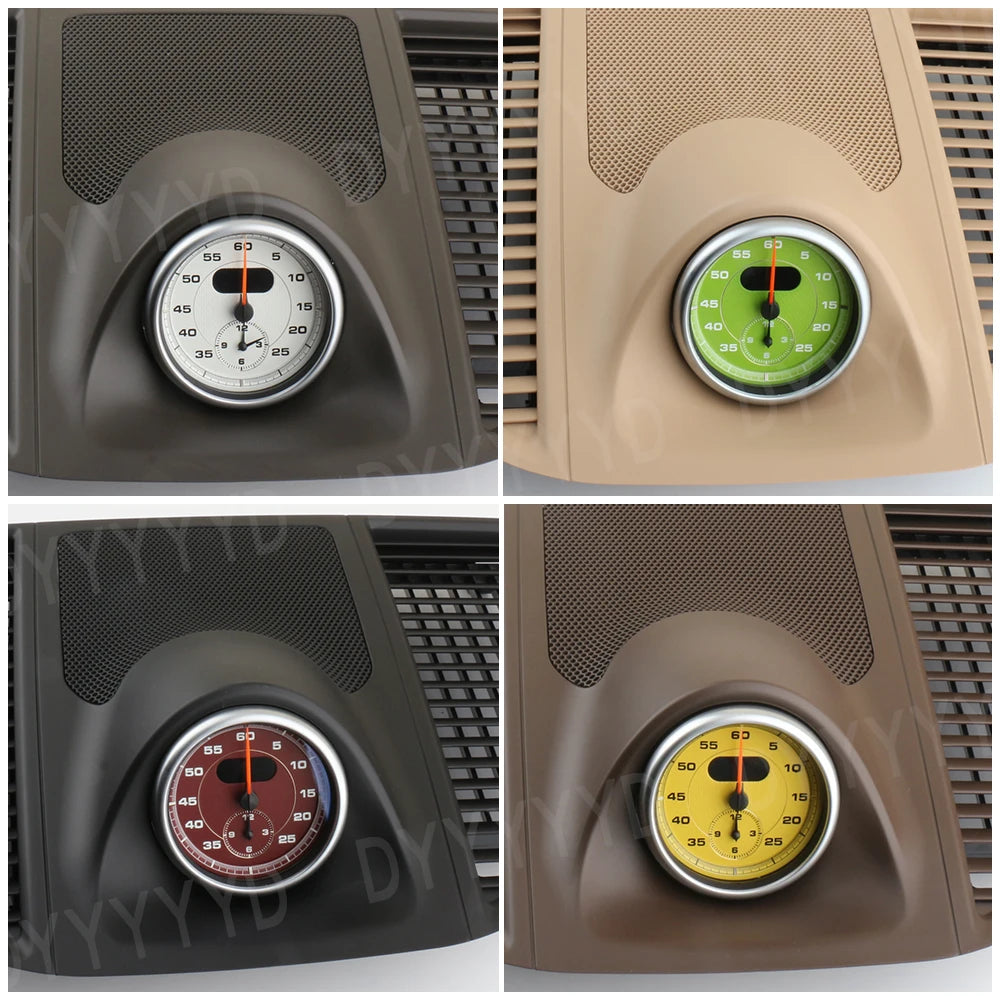 Car Stopwatch Clock For Porsche Macan Stopwatch 95B Clock 2014-2025 Car Interior Dashboard Clock Upgrade Modification Accessorie
