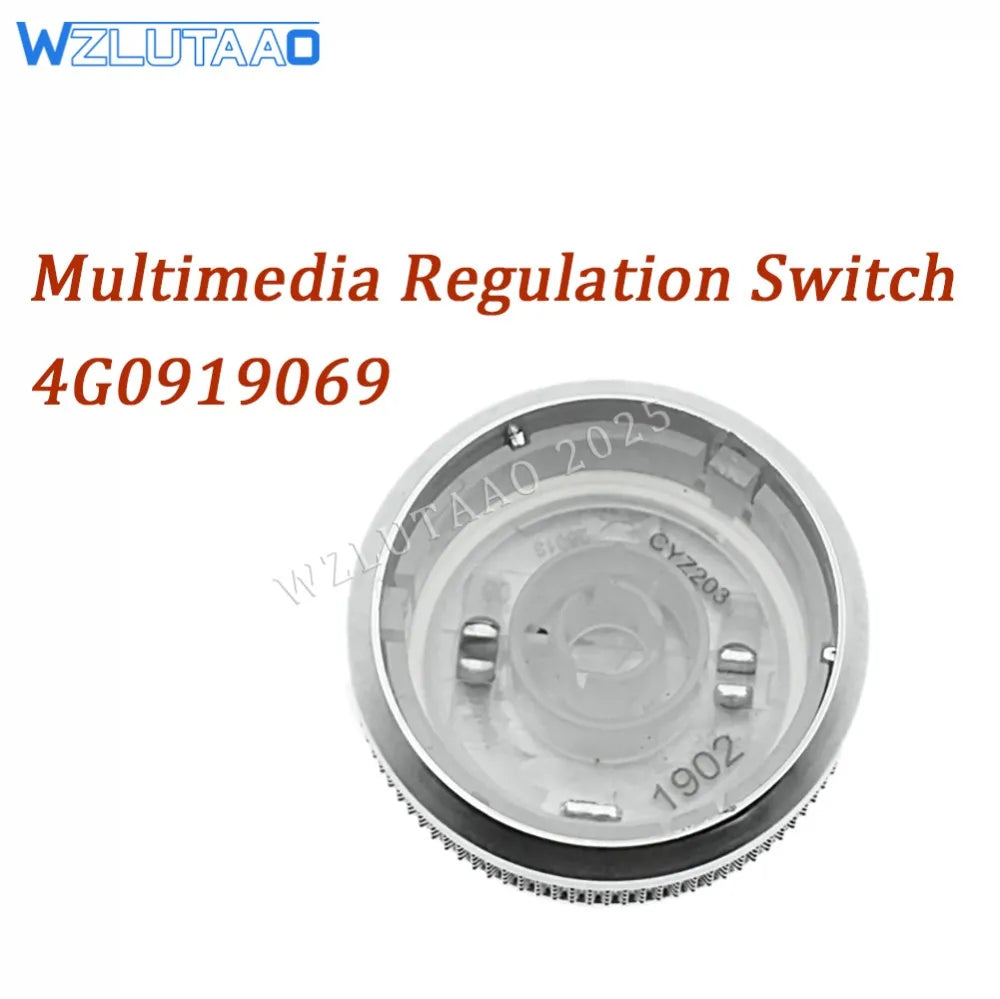4G0919069 4G0919070 Bouton de réglage du volume de l'interrupteur de régulation multimédia MMI pour Audi A6 A7 S6 S7 2011-2018 4G0 919 069 4G0 919 070