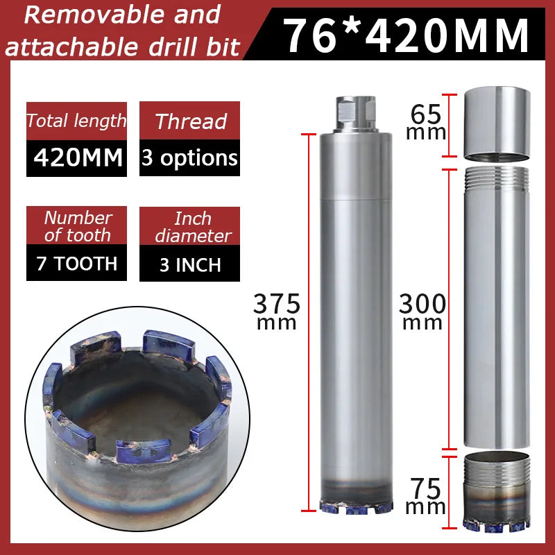 Diamond Core Drill Bit M22