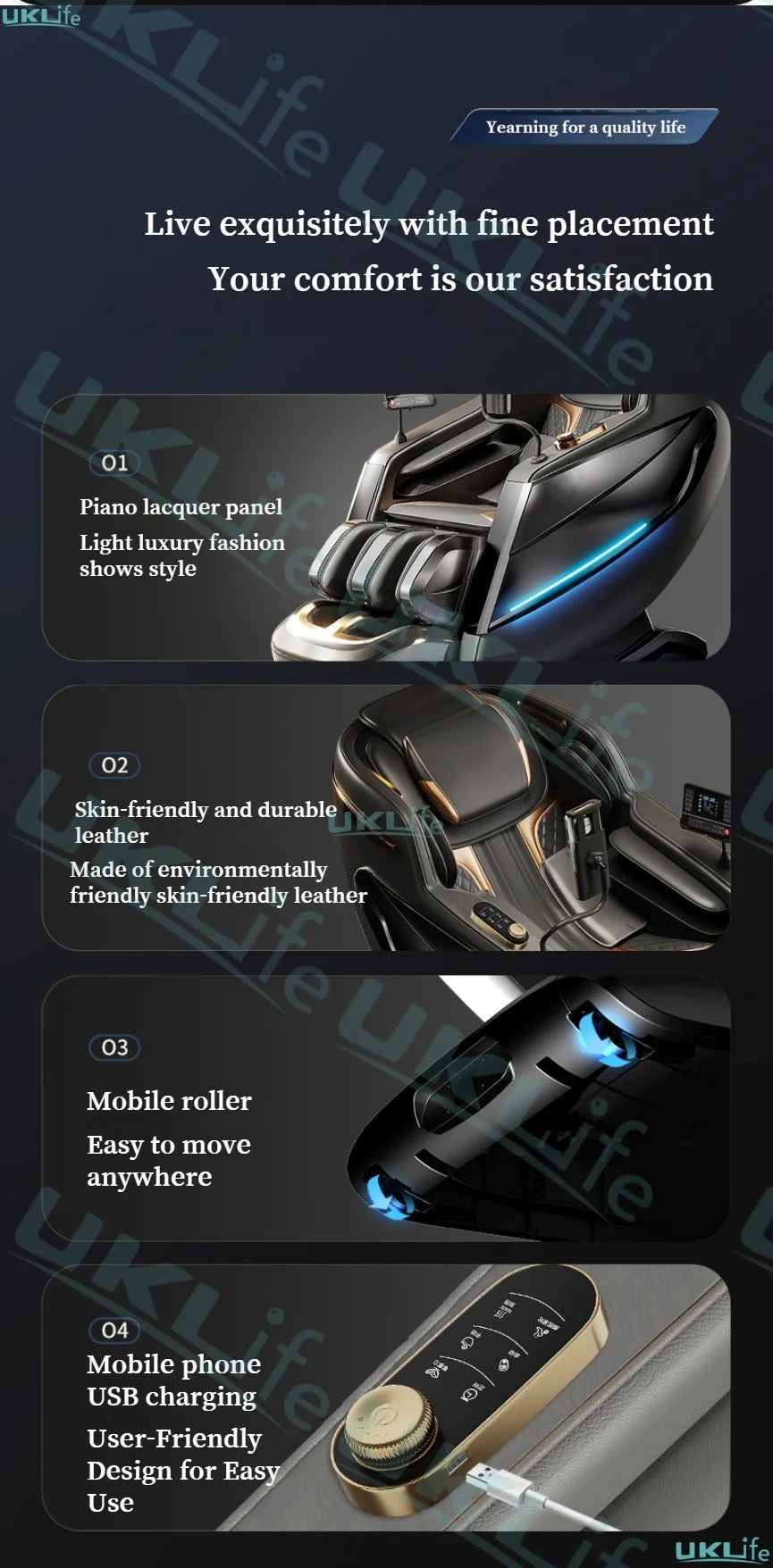2026 MAX6D Dual-Core Jade Massage Chair with Calf Massage, 152cm Dual SL Track, AI Voice Control, Zero Gravity Mode