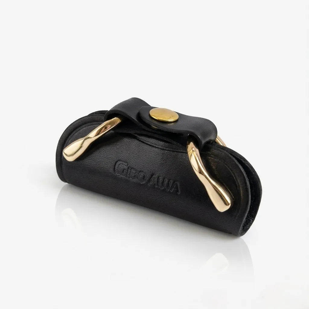 Brand New 100% Genuine Leather Smart Key Organizer Holder Key Chain Key Wallet Creative Travel Man Woman Gift