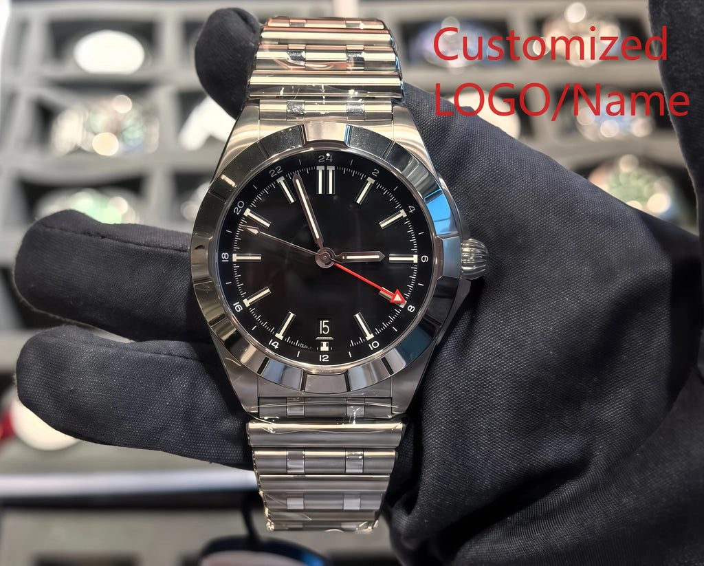 A182 Store 44mm Men's Automatic Mechanical Sports Watch, Full-Featured, 904L Customized Watches