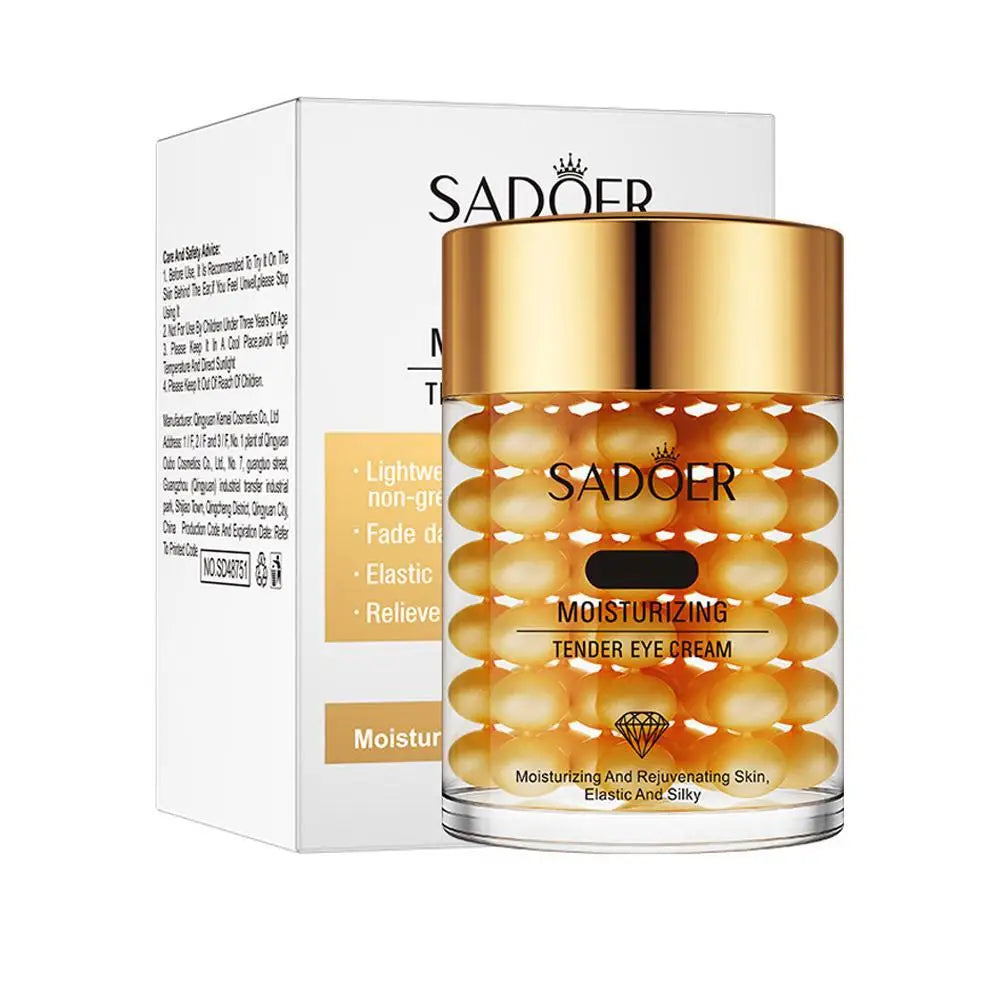SADOER Rose Eye Cream Anti Dark Circles Eye Bags Under Eyes Firming Moisturizing Collagen Hydrating Beauty Eyes Creams Skin Care