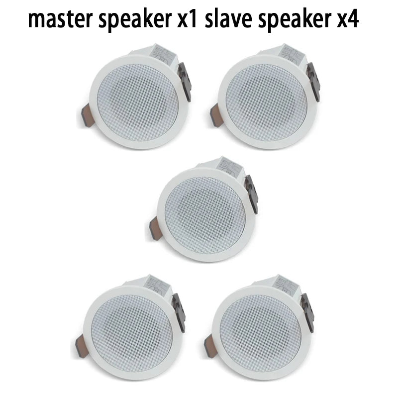 BS005D Mini 8ohm High Quality Professional  Surround Sound Bluetooth  LoudSpeakers  Smart Home System Speakers Ceiling Speaker
