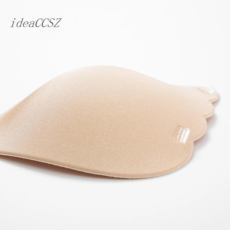 Backless Strapless Woman Bra for Dress Push Up  Adhesive Invisible Bras with Transparent Straps Sexy Silicone Underwear Lingerie