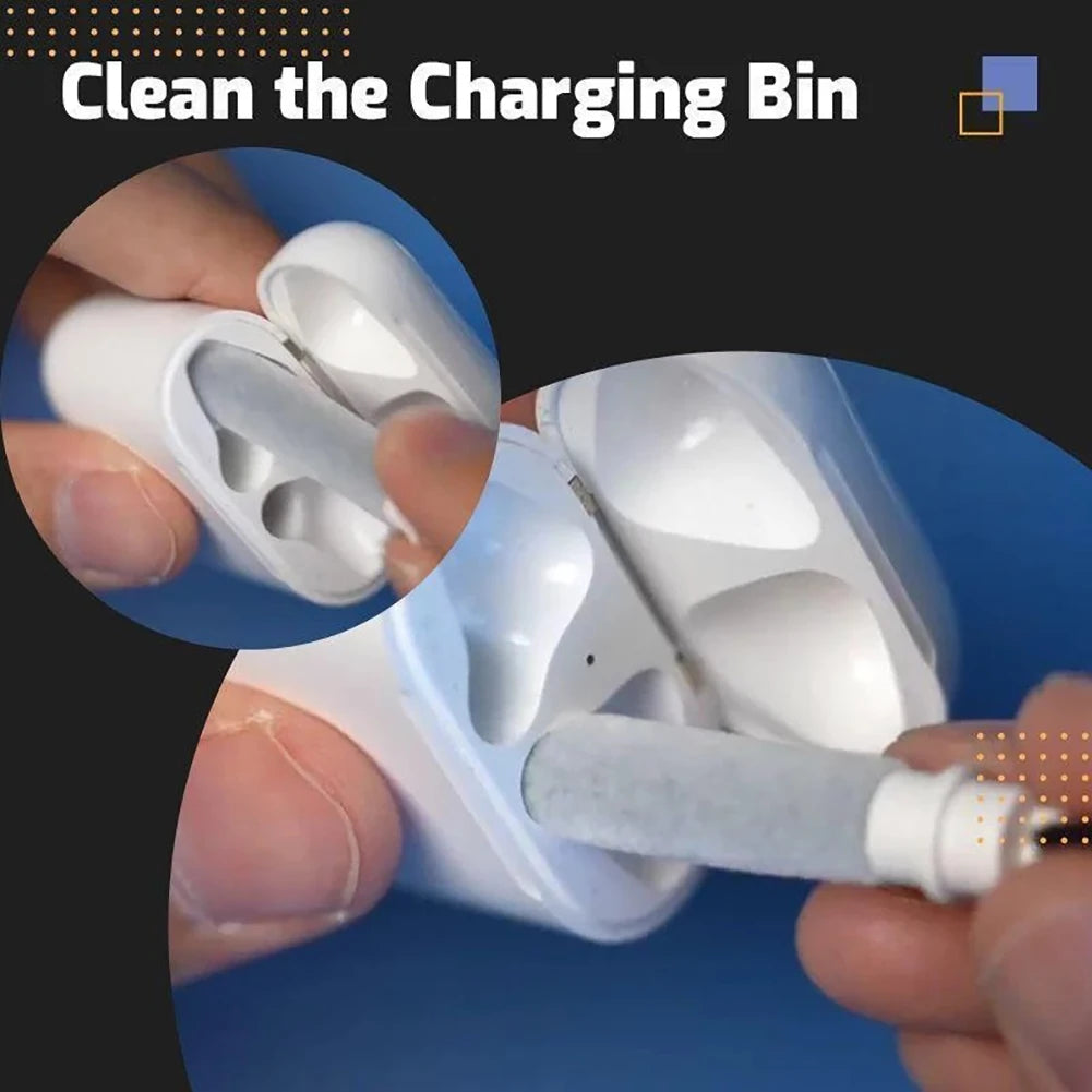 Bluetooth Earphones Cleaning Brush for Airpods Pro 3 2 1 Durable Earbuds Case Cleaner Kit Clean Brush Pen for Xiaomi Airdots 3Pr