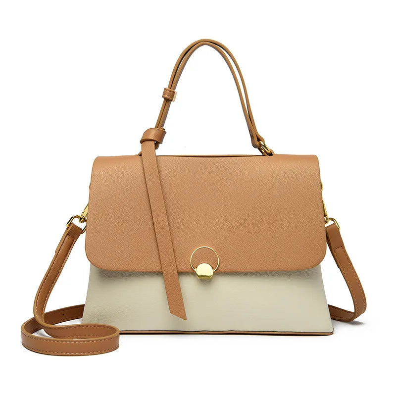 Fashion Handbag Women Elegant Crossbody Bag Female Simple Ladies Shoulder Messenger Bags Designer High Quality Leather Hand Bags